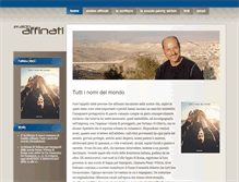 Tablet Screenshot of eraldoaffinati.it